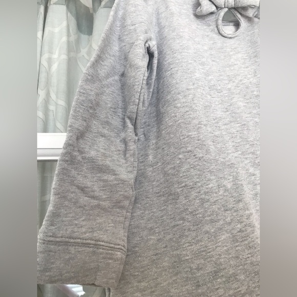 Gymboree size 7 gray sweatshirt material glam owl dress w/ pockets!! - Picture 4 of 10